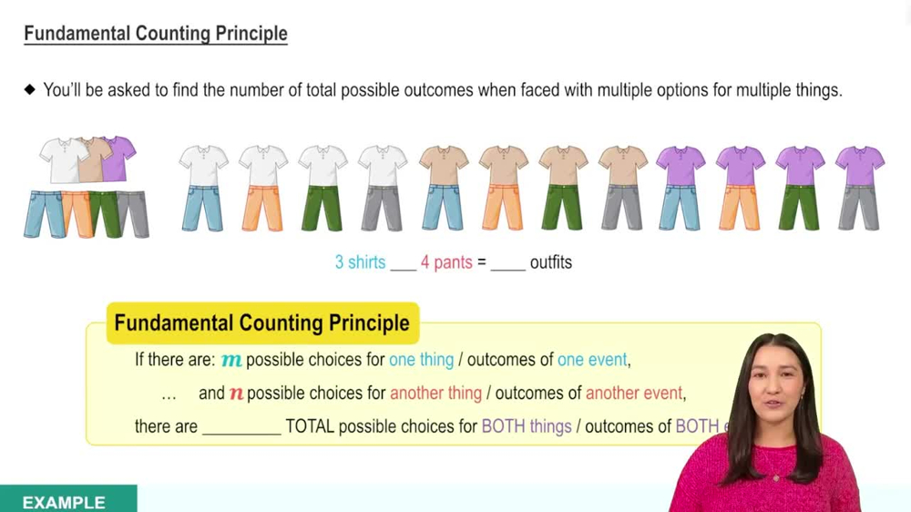 Fundamental Counting Principle