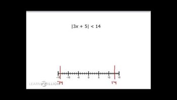 Solve absolute value conjunction inequalities