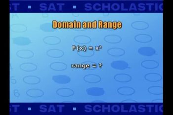 Algebra, Domain and Range