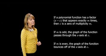 Definition of Multiplicity of Zeros in Polynomial Functions