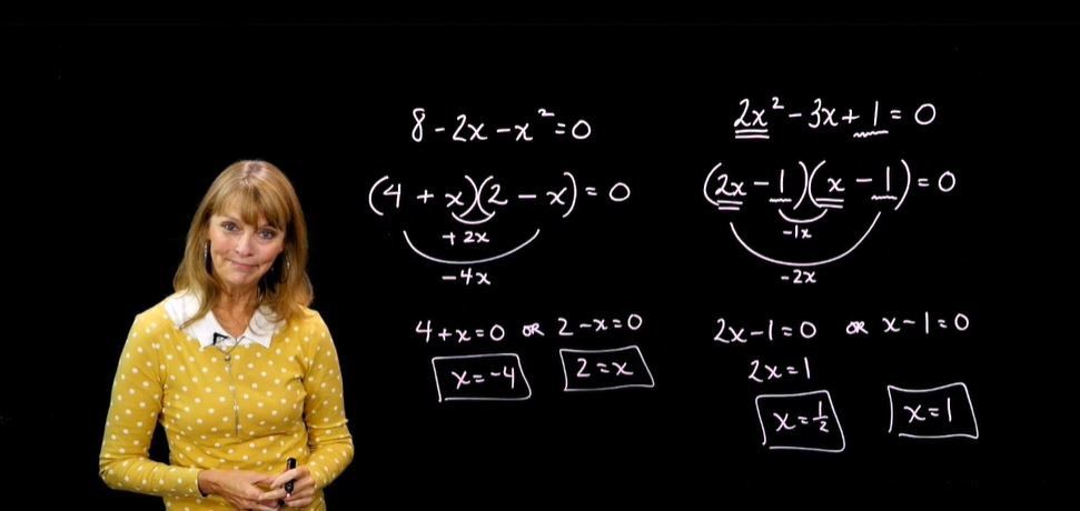  Solve Quadratic Equations by Factoring a Trinomial / Example 2.9