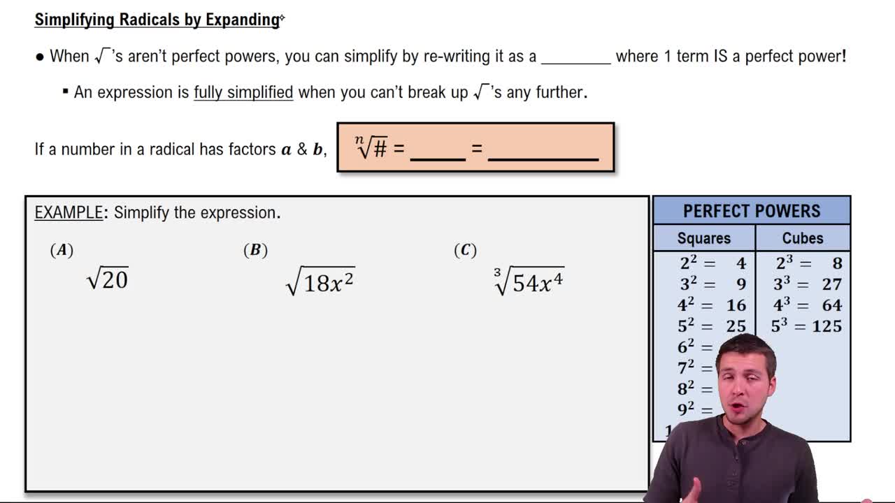 Expanding Radicals
