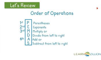Evaluate algebraic expressions with exponents
