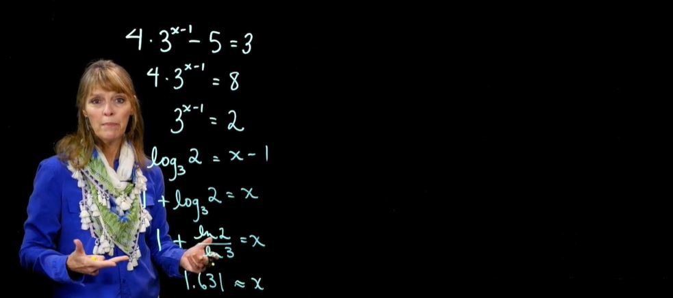 Solve Exponential Equations Using Logarithms