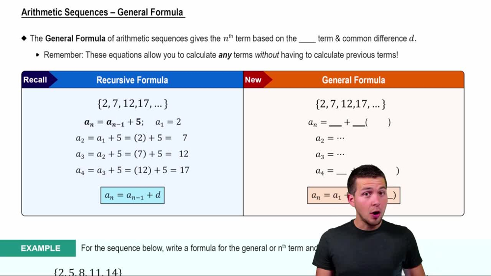 Arithmetic Sequences - General Formula