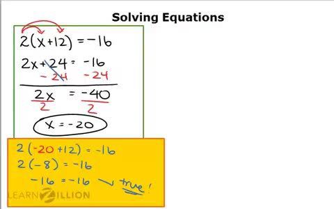 Determine whether a point is a solution to a linear equation