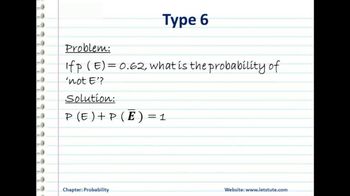 Math Probability lectures - Problem solving