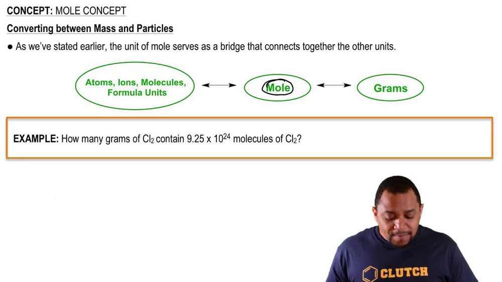 Moles to Mass Conversion Example