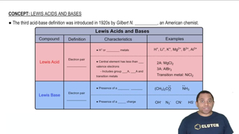 Lewis Acids and Bases