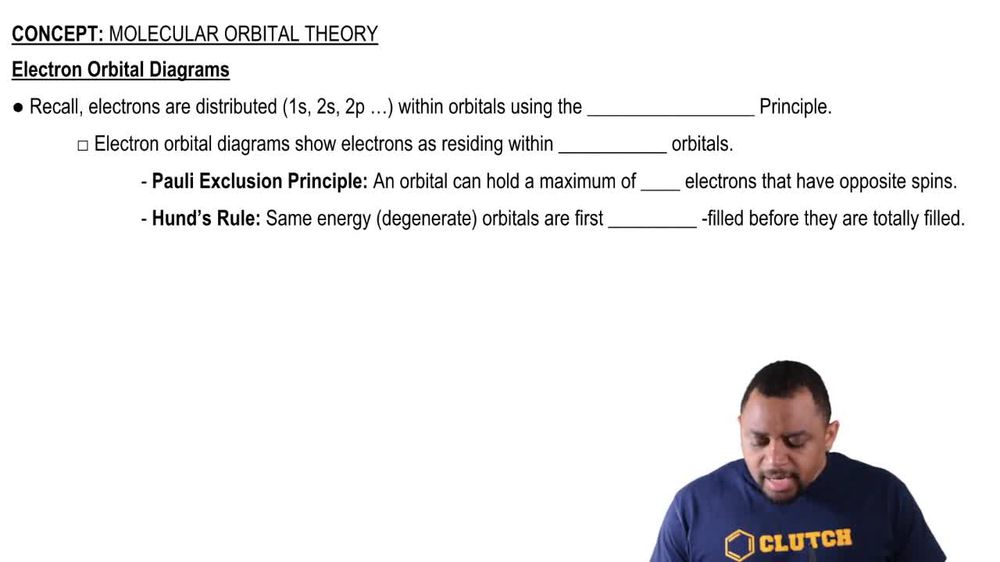 Electron Orbital Diagrams