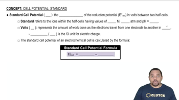 Standard Cell Potential