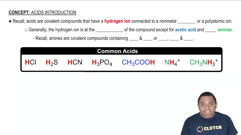 Acid Structure and Types