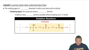 Alcohol Reactions: Oxidation Reactions