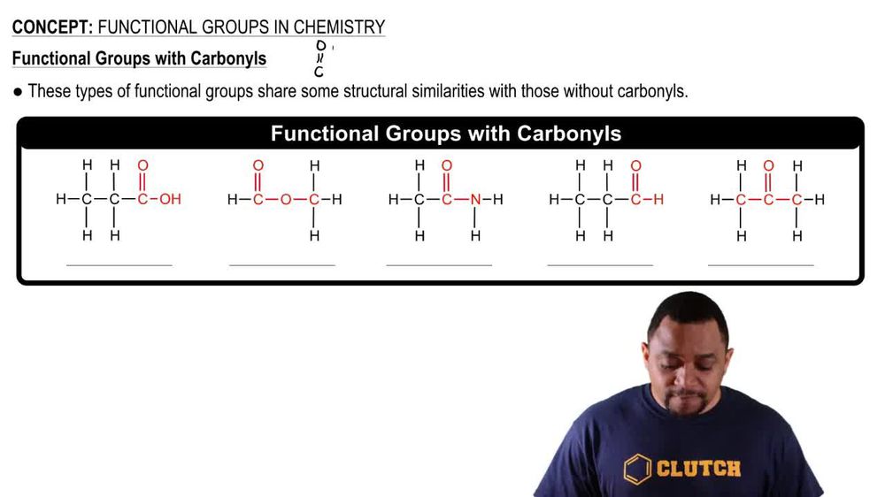 Carbonyl Functional Groups