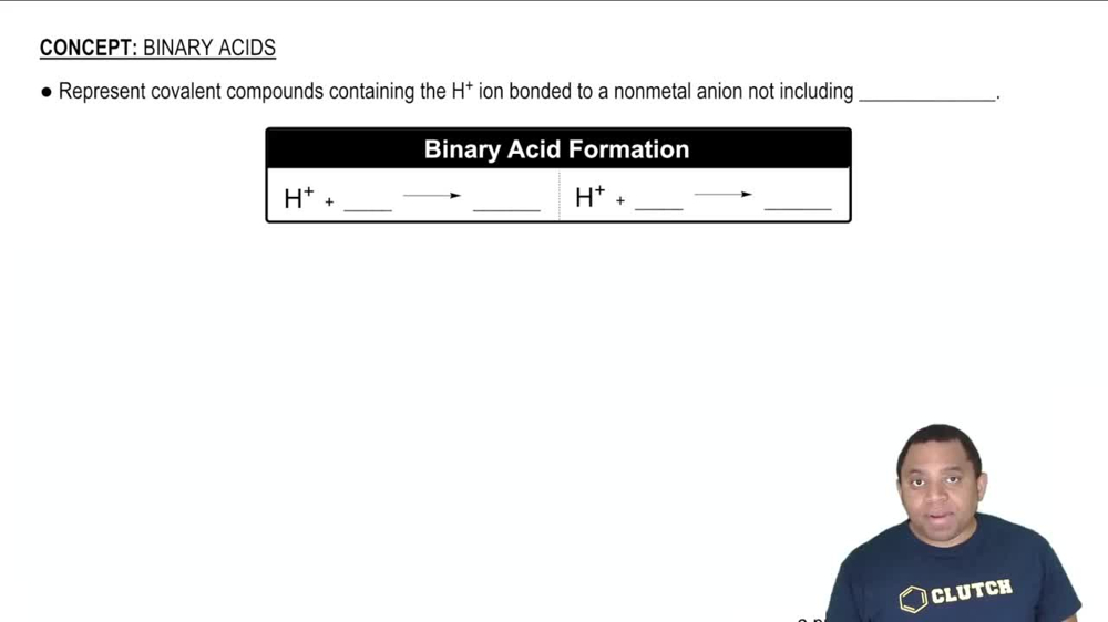 Binary Acids