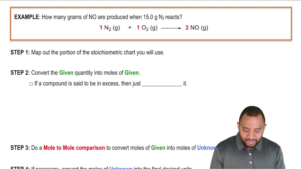 Stoichiometry Example
