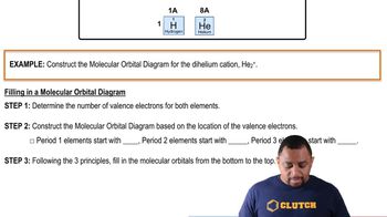 Molecular Orbital Diagram Example