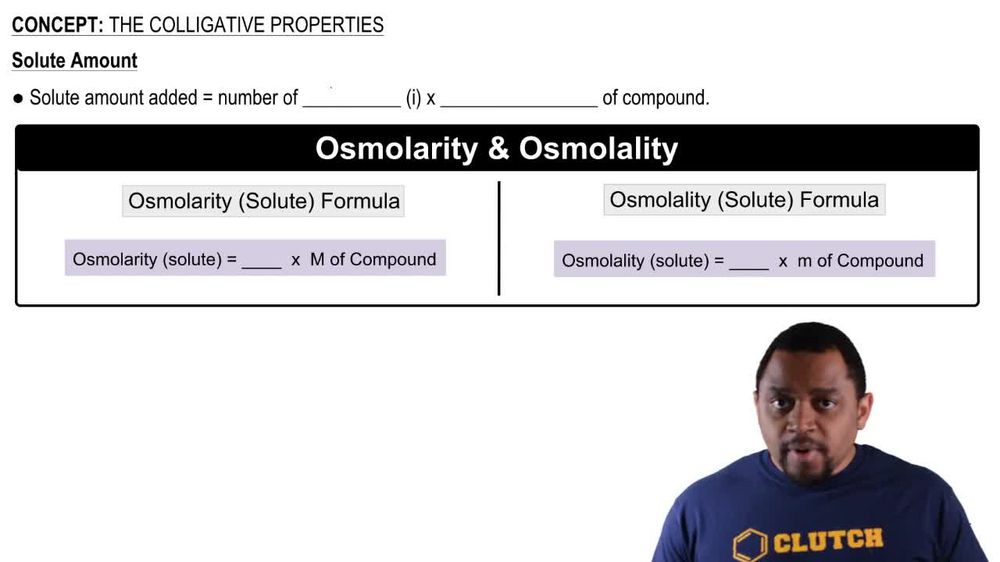 Colligative Properties