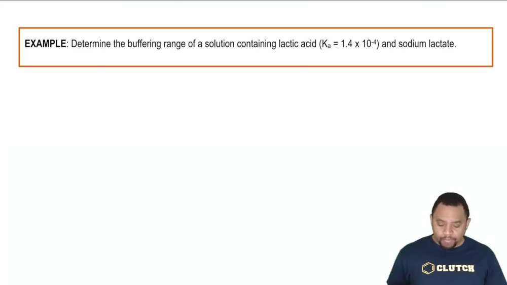 Henderson-Hasselbalch Equation Example