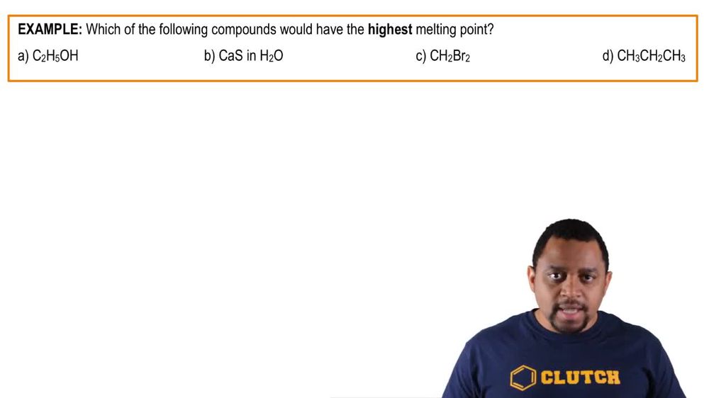 Melting Point Example