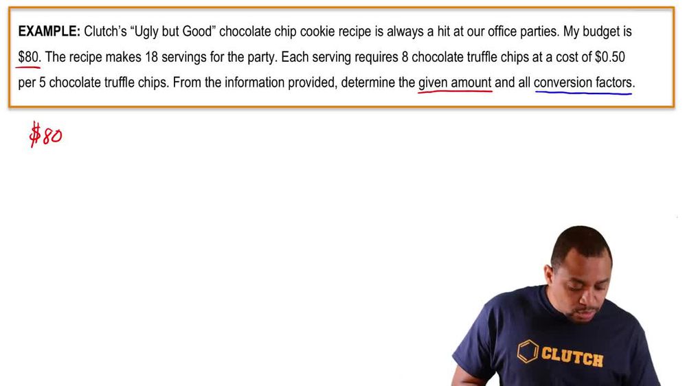 Conversion Factors Example