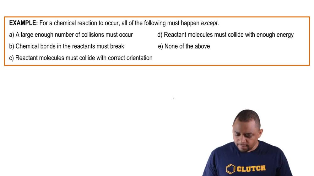 Collision Theory Example