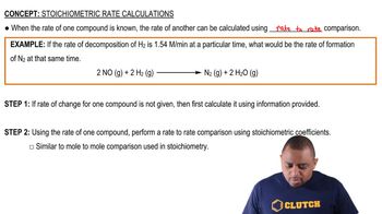 Stoichiometric Rate Calculations