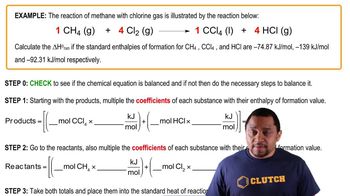 Enthalpy of Formation Example 1