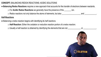 Balancing Acidic Redox Reactions
