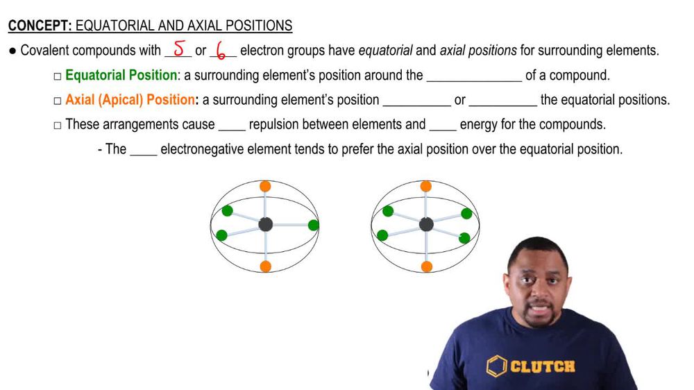 Equatorial vs. Axial Positions