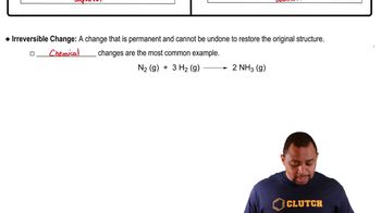 Irreversible Changes in Matter
