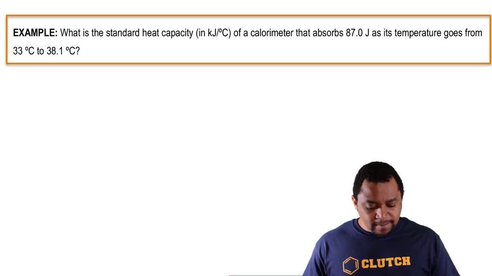 Constant-Pressure Calorimetry Example 1