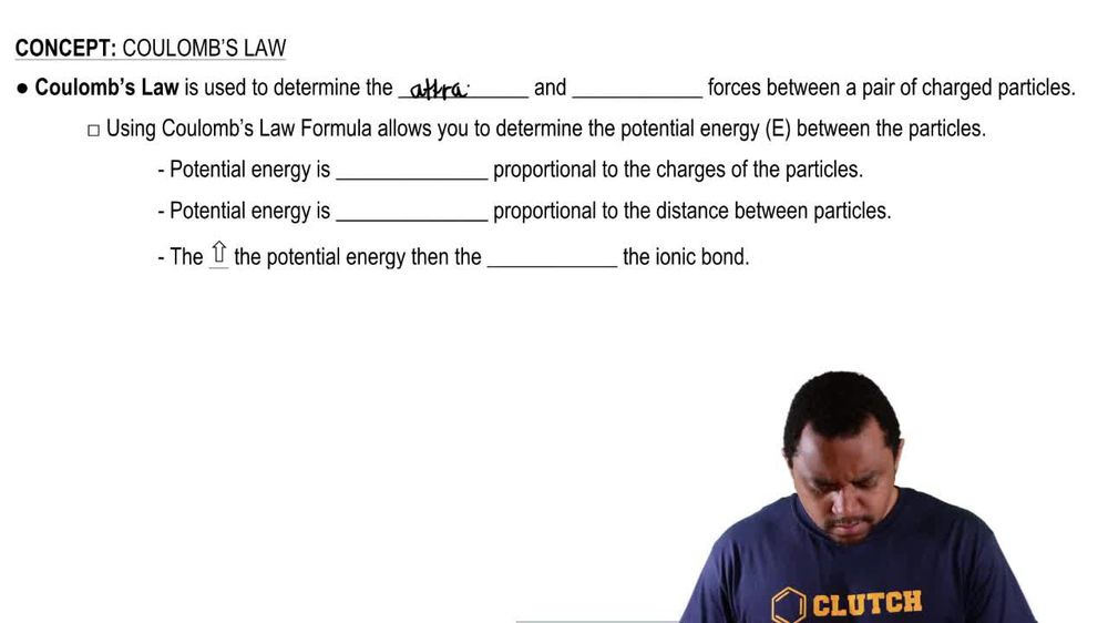 Coulomb's Law Concept 1