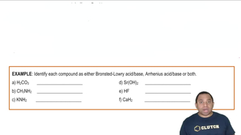Acid-Base Classification Example
