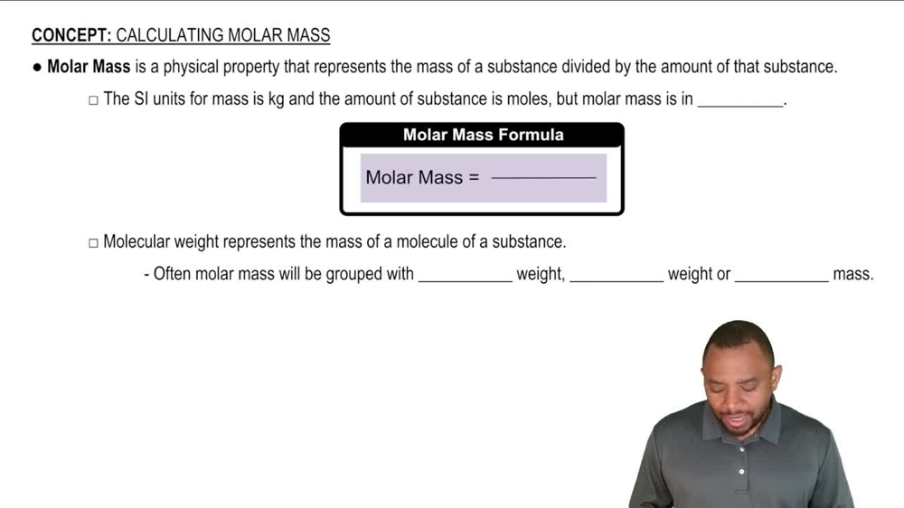 Molar Mass Concept