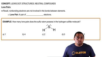 Lewis Dot Structures: Neutral Compounds Example 1