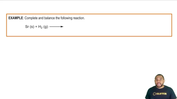 Hydrogen Compounds Example