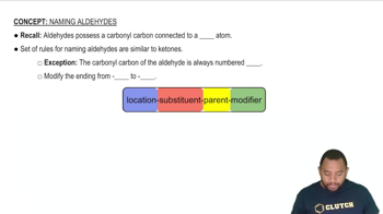 Rules for Naming Aldehydes