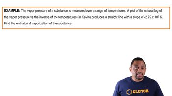 Enthalpy of Vaporization Example