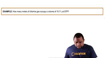 Moles of Gas Example