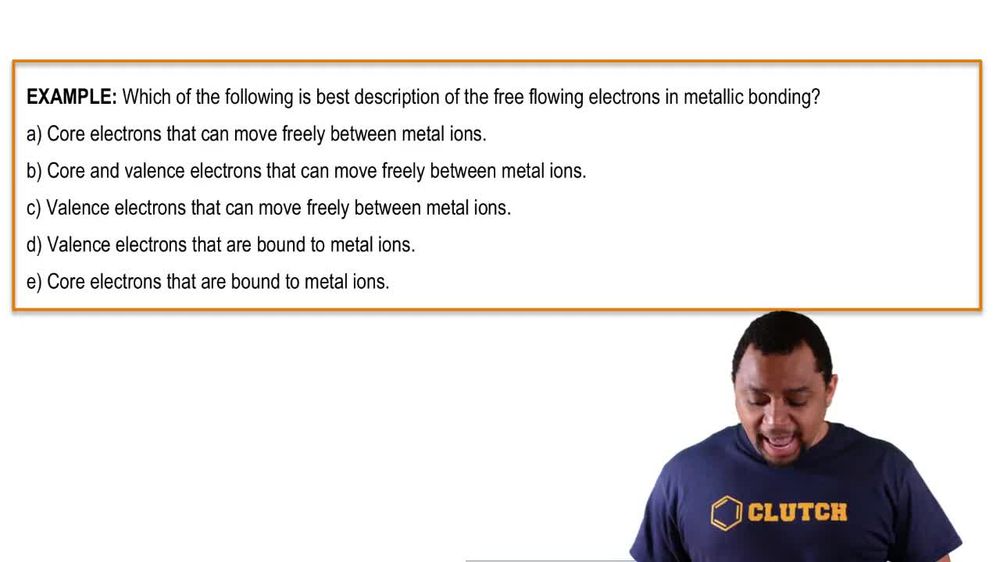 Chemical Bonds Example 3