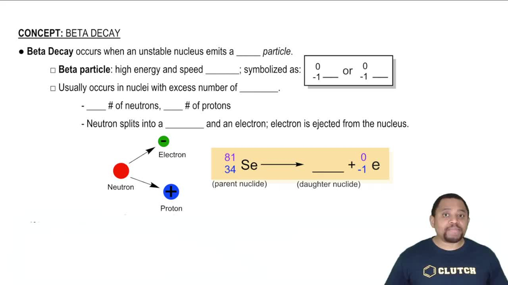 Beta Decay