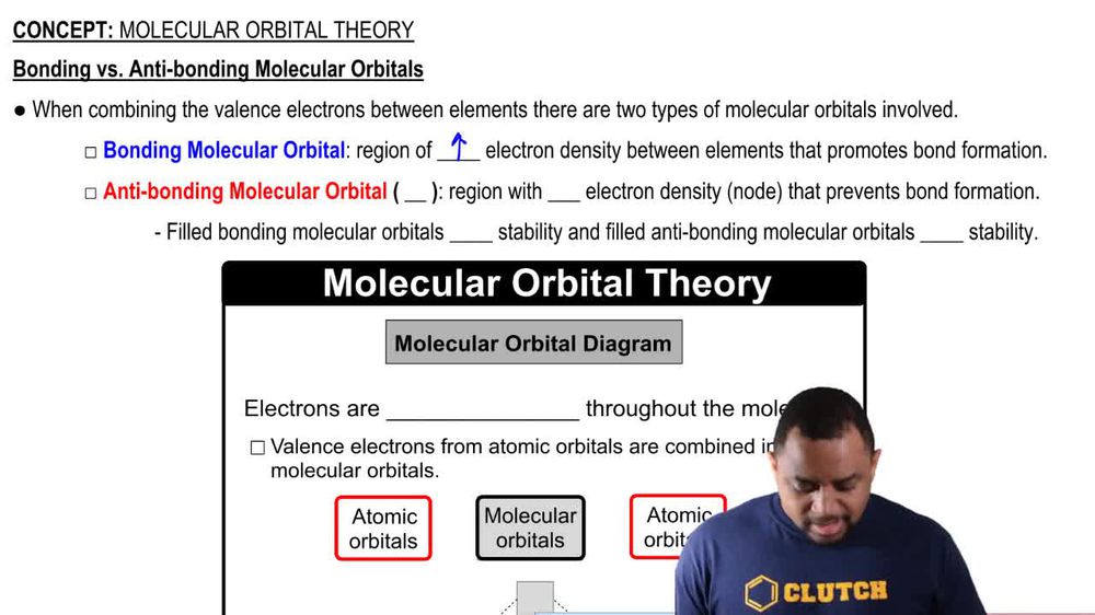 Molecular Orbital Theory