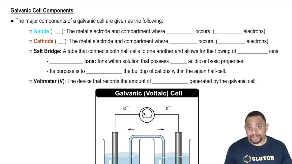Galvanic Cell Components