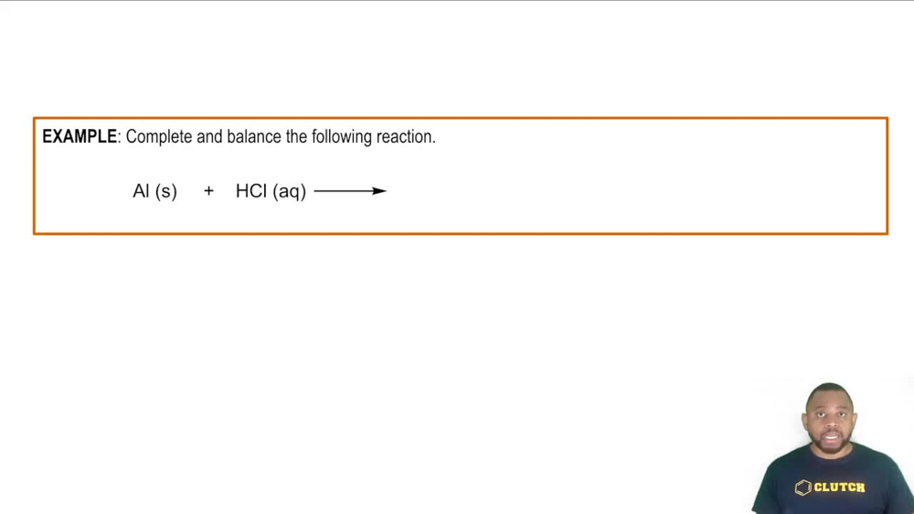 Production of Hydrogen Example
