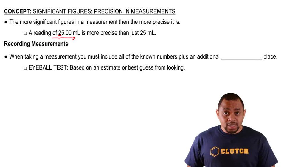 Significant Figures Precision