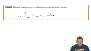 Ester Reactions Esterification Example
