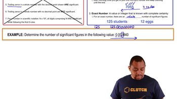 Significant Figures Example
