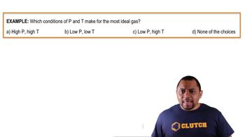 Ideal Gas Conditions Example