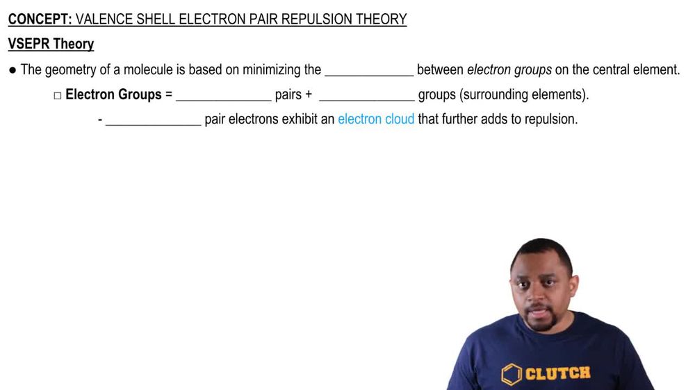 Valence Shell Electron Pair Repulsion Theory